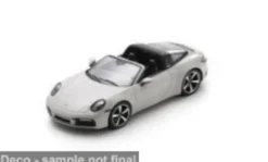 Spark Porsche 911 (992) Targa 4S, hellgrau, 1:43, Best