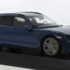 Minichamps Porsche Taycan Cross Tourismo Turbo S, blau, 2021, 1:18, Best