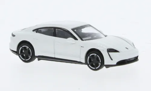 Minichamps Porsche Taycan Turbo S, weiss, 2019, 1:87, Outlet