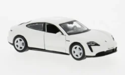Maisto Porsche Taycan Turbo S, weiss, 1:64, Discount