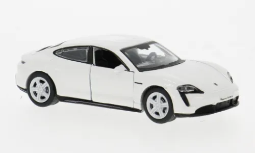 Maisto Porsche Taycan Turbo S, weiss, 1:64, Discount