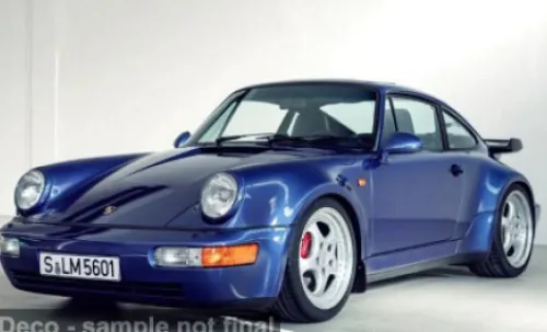 GT Spirit Porsche 911 (964) 3.6 Turbo, blau, 1993, 1:12, Best
