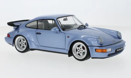 Solido Porsche 911 (964) Turbo, hellblau, 1990, 1:18, Best