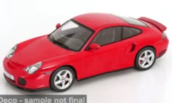 KK Scale Porsche 911 (996) Turbo, rot, 2000, 1:18, Discount