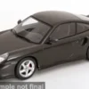 KK Scale Porsche 911 (996) Turbo, schwarz, 2000, 1:18, Best