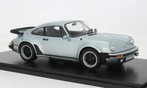KK Scale Porsche 911 (930) Turbo 3.3, silber, 1977, 1:18, Outlet