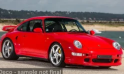 GT Spirit Porsche 911 (993) Turbo S, rot, 1997, 1:12, Hot