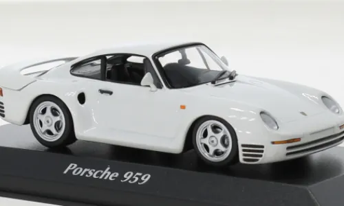 Maxichamps Porsche 959, weiss, 1987, 1:43, Clearance