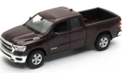 Welly RAM 1500, dunkelrot, 2019, 1:24, New