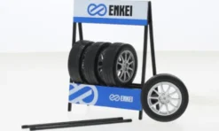 IXO - Räderset: Enkei, silber, 1:18, New
