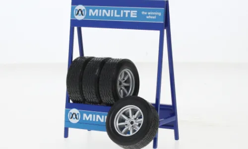 IXO - Räderset: Mini Lite, silber, 1:18,