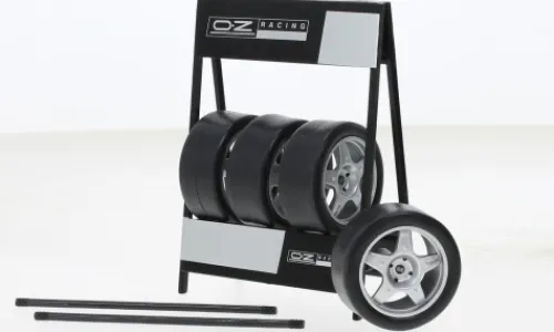 IXO - Räderset: OZ Crono, silber, 1:18, Best