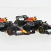 Minichamps Red Bull 2er Set: RB19, Formel 1, GP Austin, 2023, Oracle Red Bull Racing, Red Bull, #1, M.Verstappen, 1:43, Hot