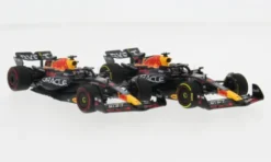 Minichamps Red Bull 2er Set: RB19, Formel 1, GP Austin, 2023, Oracle Red Bull Racing, Red Bull, #1, M.Verstappen, 1:43, Hot