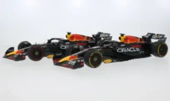 Minichamps Red Bull 2er Set: RB19, Formel 1, GP Qatar, 2023, Oracle Red Bull Racing, Red Bull, #1, M.Verstappen, 1:18, Outlet