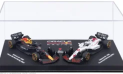 Bburago Red Bull 2er Set: RB21, Formel 1, 2025, Oracle Red Bull Racing, #1, M.Verstappen, 1:64, Hot
