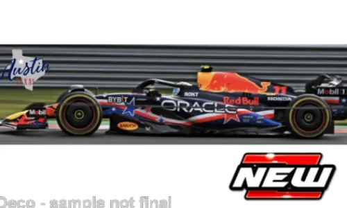 Bburago Red Bull RB19, Formel 1, GP Austin, 2023, Oracle Red Bull Racing, Red Bull, #11, S.Perez, 1:18, Clearance