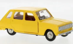 Dinky Toys / Atlas Renault 6, dunkelgelb, Hot