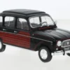 WhiteBox Renault 4L Parisienne, schwarz/Dekor, 1964, 1:24, Best