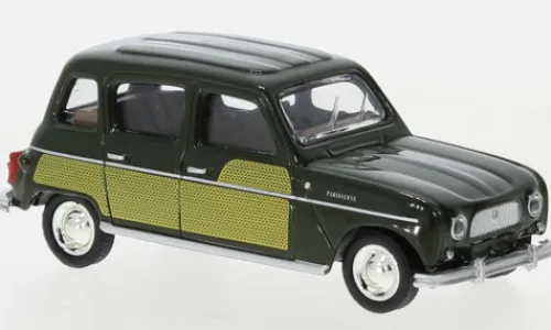 Norev Renault 4 Parisienne, dunkelgrün, 1967, 1:64, Hot