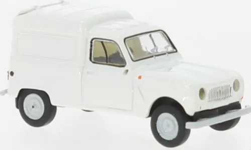 Brekina Renault R4 Fourgonnette, weiss, 1961, 1:87,