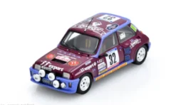 Spark Renault 5 Turbo, Tour de Corse, 1984, #32, D.Auriol/B.Occelli, 1:43, Sale