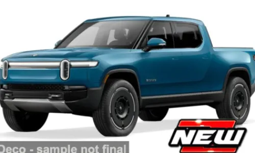 Maisto Rivian R1T, blau, 2025, 1:18, Online