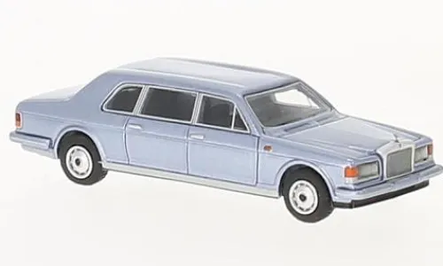 BoS-Models Rolls Royce Silver Spur II Touring Limousine, hellblau, 1985, 1:87, Discount