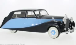 MCG Rolls Royce Silver Wraith Empress by Hooper, schwarz/hellblau, 1956, 1:18, New