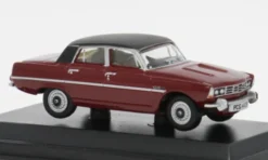 Oxford Rover P6, rot/schwarz, 1:76, Hot