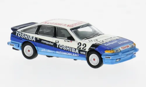 Brekina Rover 3500 SD1, DTM, 1986, Toshiba, #22, K.Thiim, 1:87, Best