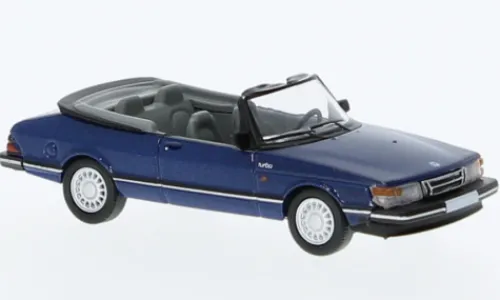 PCX87 Saab 900 Cabriolet, dunkelblau, 1986, 1:87, Clearance