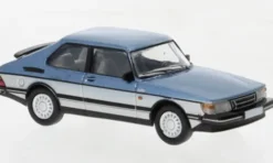 PCX87 Saab 900 Turbo, blau/silber, 1986, 1:87,