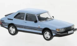 PCX87 Saab 900 Turbo, hellblau/Dekor, 1986, 1:87,
