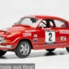 IXO Saab 96 V4, RAC Rally, 1971, #2, S.Blomqvist/A.Hertz, 1:43, Discount