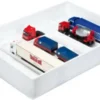Herpa Sammelbox für LKW-Modelle und Zugmaschinen, weiss, 1:87, Clearance