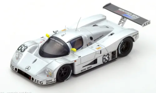 Spark Sauber C9, 24h Le Mans, 1989, Team Sauber Mercedes, #63, J.Mass/S.Dickens, 1:43, Hot