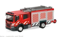 Herpa Scania CrewCab Löschfahrzeug, Audi Werkfeuerwehr, 1:87, Hot