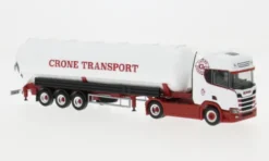Herpa Scania CR 20 HD, weiss/rot, Crone Handel und Transport, 1:87, Sale