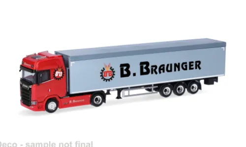 Herpa Scania CS 20 HD, Braunger, 1:87, Online