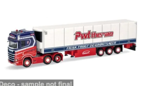 Herpa Scania CS 20 HD, PWT - Peter Wouters (B), 1:87, Clearance