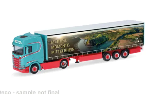 Herpa Scania CS 20 HD, Spedition Heuser/Faszination Loreley, 1:87, Sale