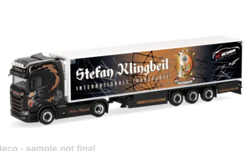 Herpa Scania CS 20 HD, Stefan Klingbeil Transporte, 1:87, Hot