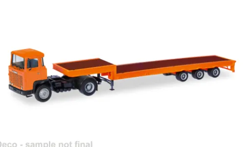 Herpa Scania 141, orange, 1:87, Best