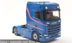 Solido Scania 580S Highline 113, blau/Dekor, 1:24, Best