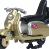 Oxford - Scooter, gold, 1:76, New