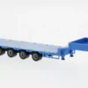 Herpa - Semitieflade-Auflieger 5-achs, blau, 1:87, Discount