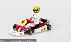 Mini GT - Senna Kart Formula K, 1993, #2, A.D Silva, 1:64, Hot