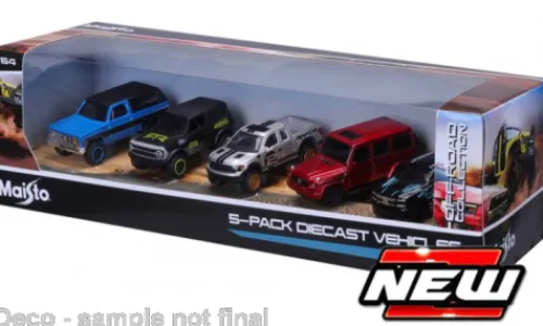 Maisto Set 5er Set: Off Road, 1:64, Online