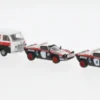 Brekina Set Lancia Stratos HF und Fiat 238 Kasten, 1974, Lancia Rally Team, 1:87, Hot